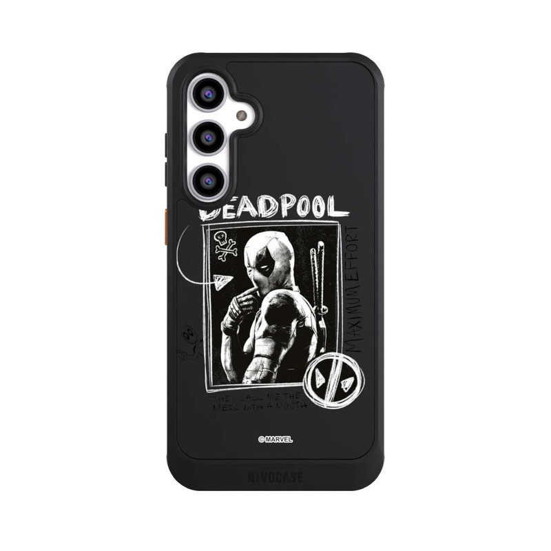 Galaxy S23 FE NIVOcore Deadpool Transparent