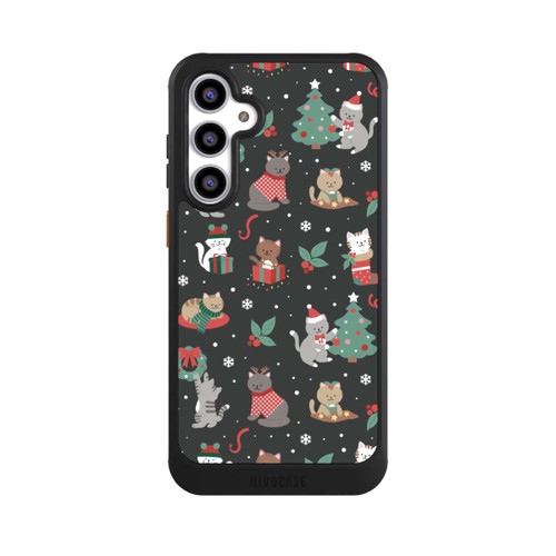 Samsung Galaxy S23 FE NIVOcore Christmas Festive Cute Holiday Kittens