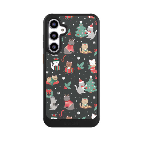 Samsung Galaxy S23 FE NIVOcore Christmas Festive Cute Holiday Kittens