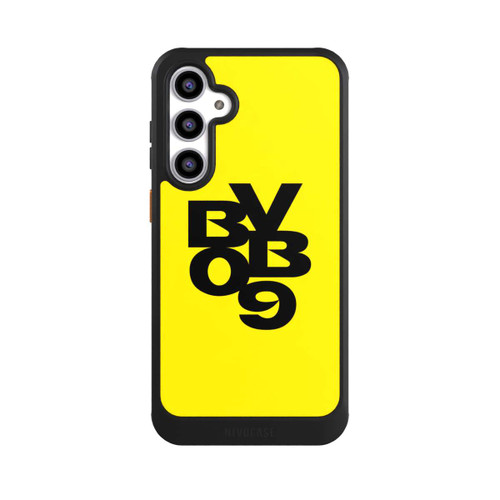 Samsung Galaxy S23 FE NIVOcore BVB09 Schwarz Gelb