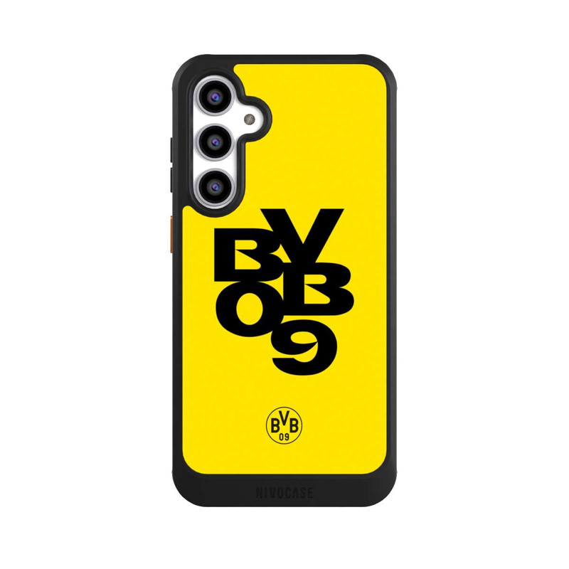 Galaxy S23 FE NIVOcore BVB09 Schwarz Gelb