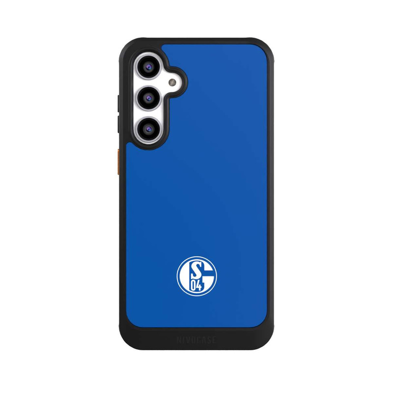 Galaxy S23 FE NIVOcore FC Schalke 04 Logo Blau