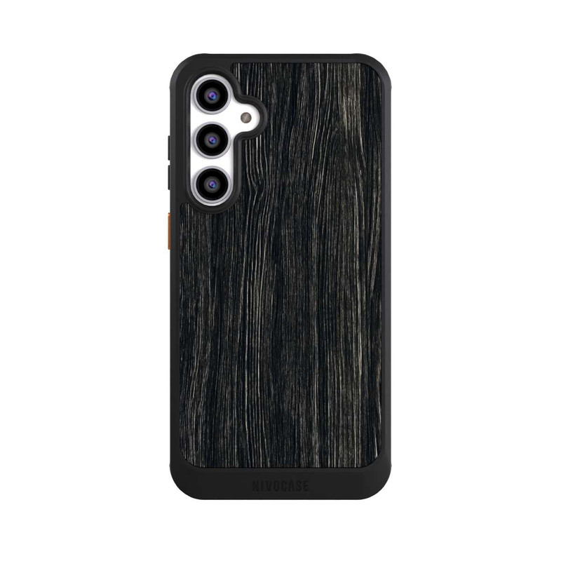 Galaxy S23 FE NIVOcore Texture du Bois Foncé