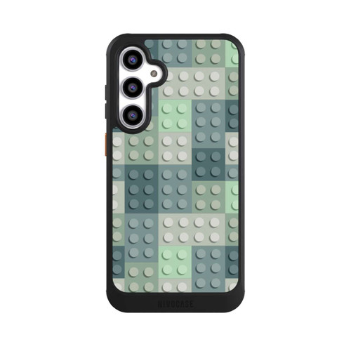 Samsung Galaxy S23 FE NIVOcore Modèle de blocs verts