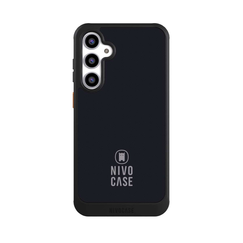 Galaxy S23 FE NIVOcore Nivocase Logo Black Grey