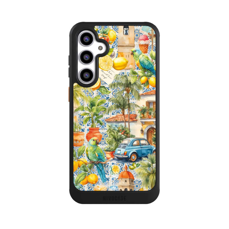 Galaxy S23 FE NIVOcore Whimsica Italian Travel Memories With AI