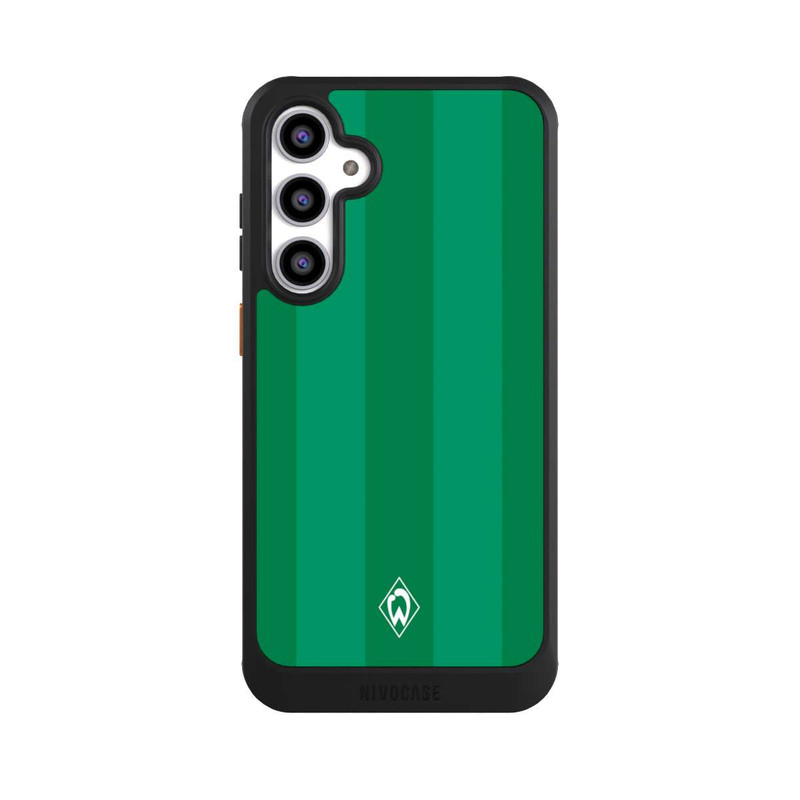 Galaxy S23 FE NIVOcore Werder Bremen Grün gestreift