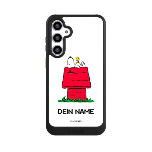 Samsung Galaxy S23 FE NIVOcore Snoopy and Woodstock Classic Personalisierbar