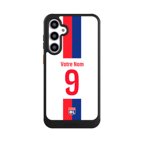 Samsung Galaxy S23 FE NIVOcore Olympique Lyonnais Trikot Personalisierbar