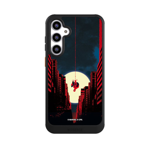Samsung Galaxy S23 FE NIVOcore Spider-Man Marvel between Skyscrapers