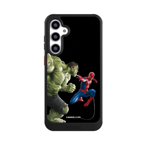 Samsung Galaxy S23 FE NIVOcore Spider-Man und Hulk