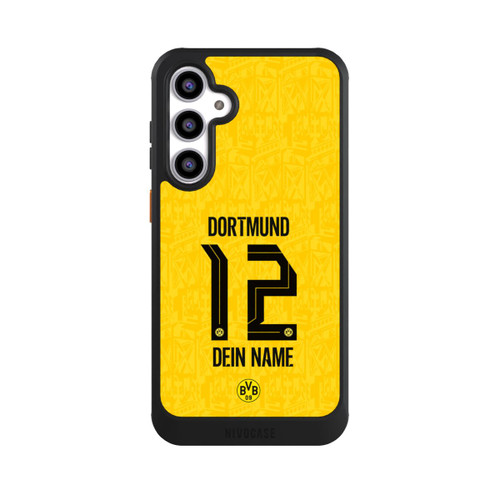 Samsung Galaxy S23 FE NIVOcore BVB Trikot Personalisierbar 26/27