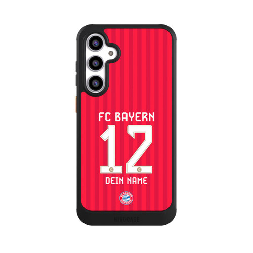 Samsung Galaxy S23 FE NIVOcore FC Bayern München Trikot Personalisierbar 26-27