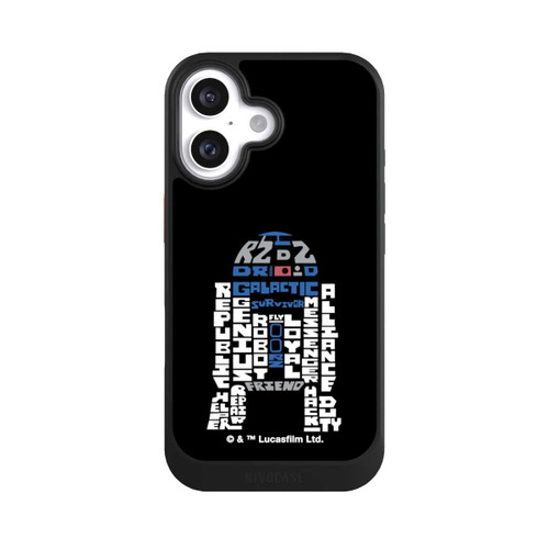 Apple iPhone 16 NIVOcore R2-D2 Typo Grafisch