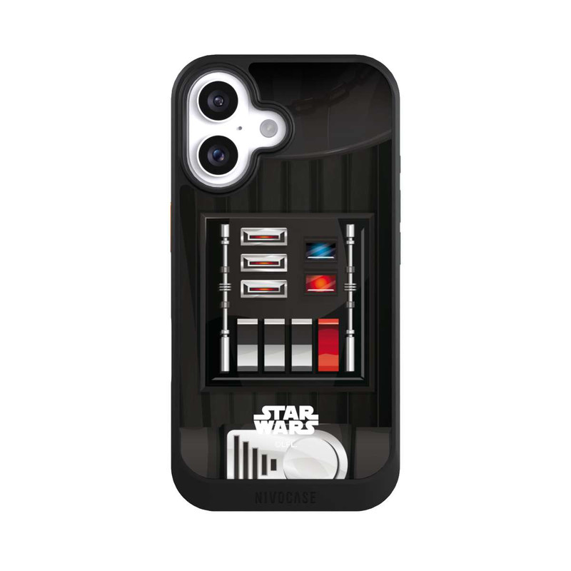 iPhone 16 NIVOcore Darth Vader Nahaufnahme