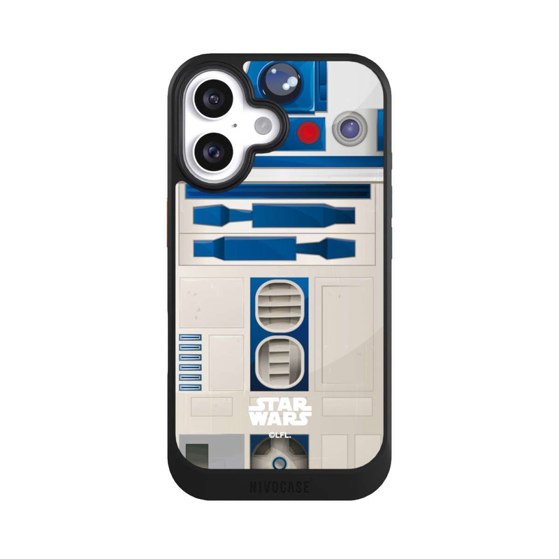 iPhone 16 NIVOcore R2D2 Nahaufnahme