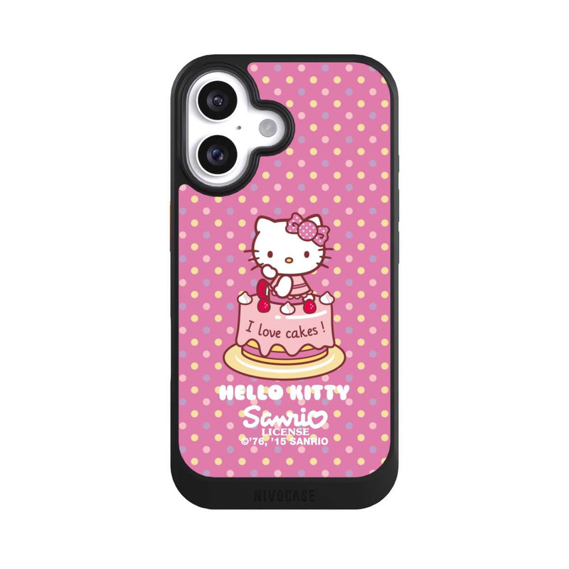 iPhone 16 NIVOcore Hello Kitty - I Love Cakes