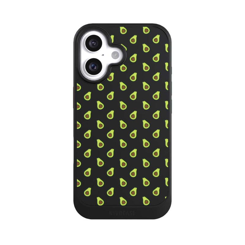 iPhone 16 NIVOcore Avocado Pattern 1 transparent