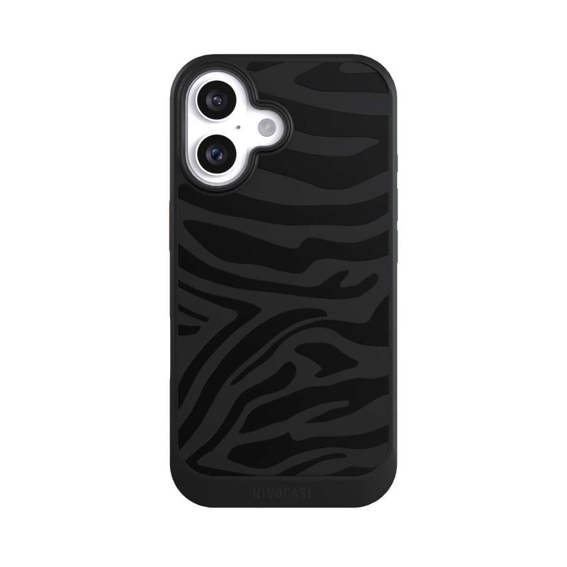 iPhone 16 NIVOcore Zebra transparent