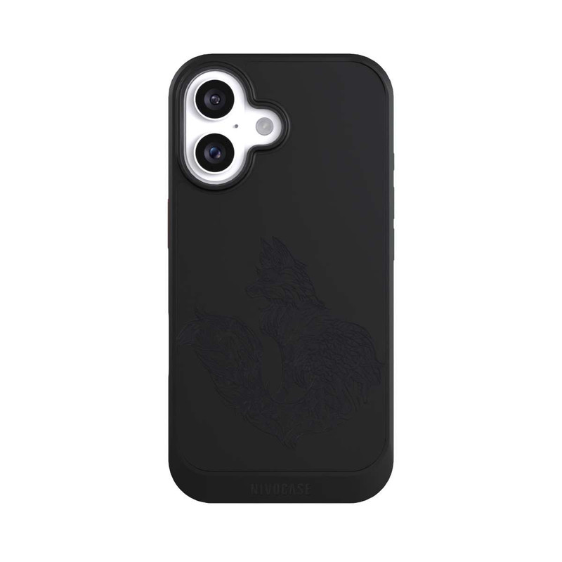 iPhone 16 NIVOcore Fox Ornate ohne Hintergrund