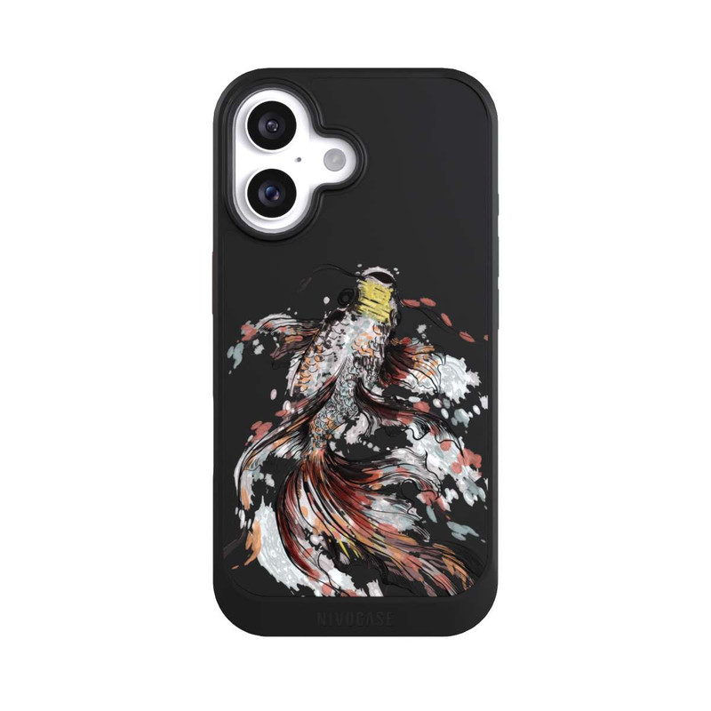 iPhone 16 NIVOcore Koi (Watercolor) ohne Hintergrund