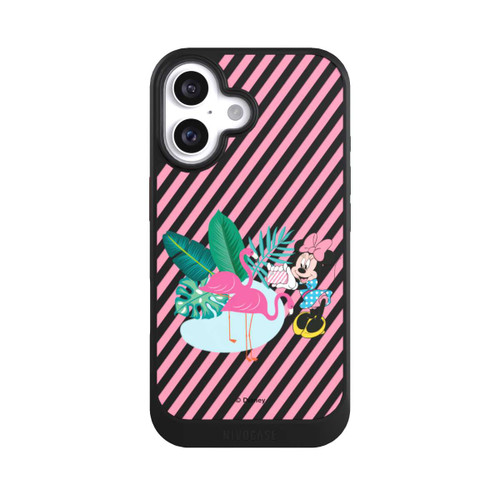 Apple iPhone 16 NIVOcore Minnie Flamingo ohne Hintergrund