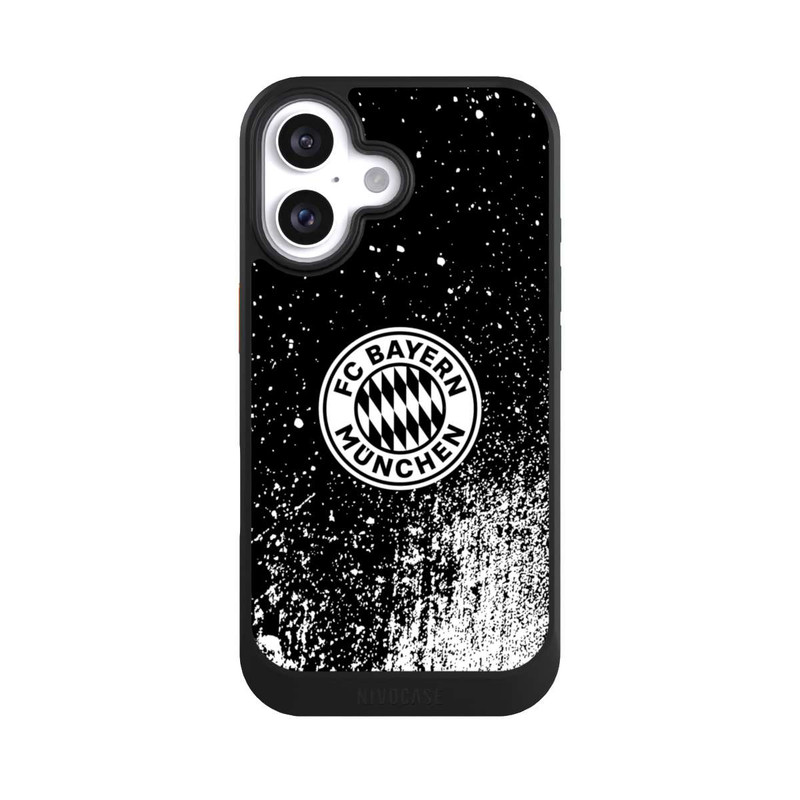 iPhone 16 NIVOcore Splatter Schwarz - FCB
