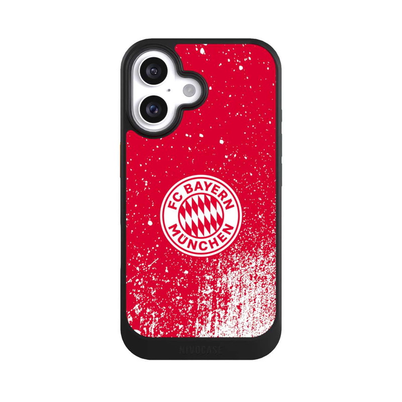 iPhone 16 NIVOcore Splatter Rot - FCB