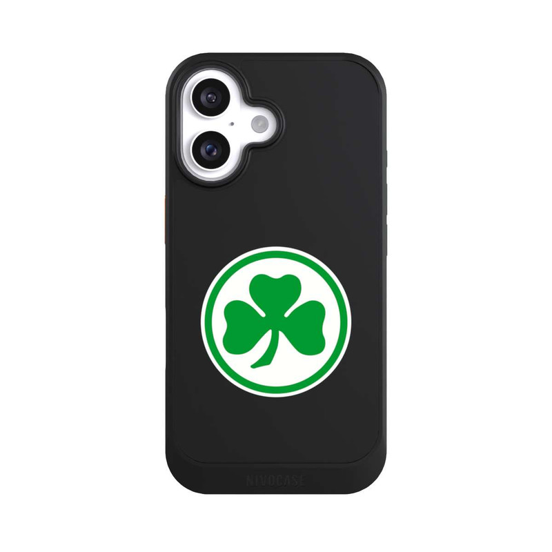 iPhone 16 NIVOcore Kleeblatt Logo ohne Hintergrund