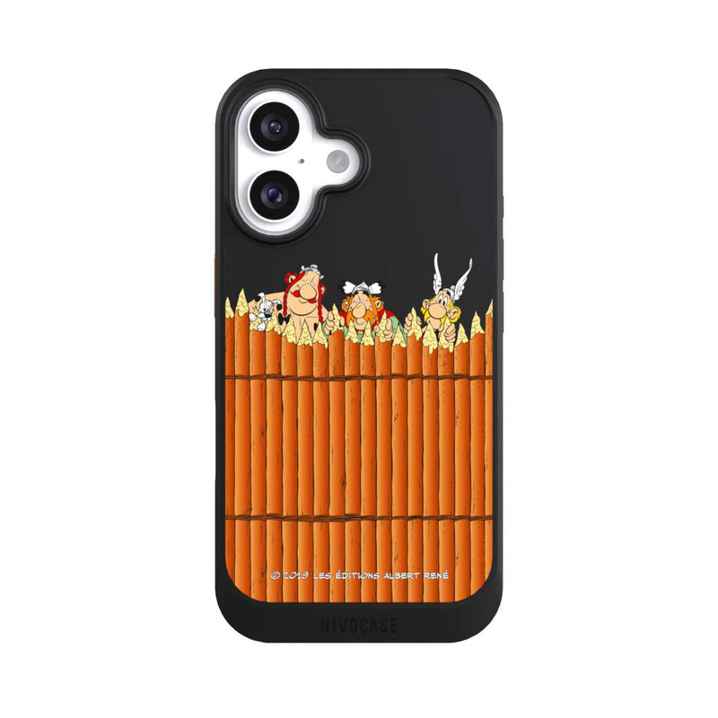 iPhone 16 NIVOcore Gallier Hinter Zaun Transparent