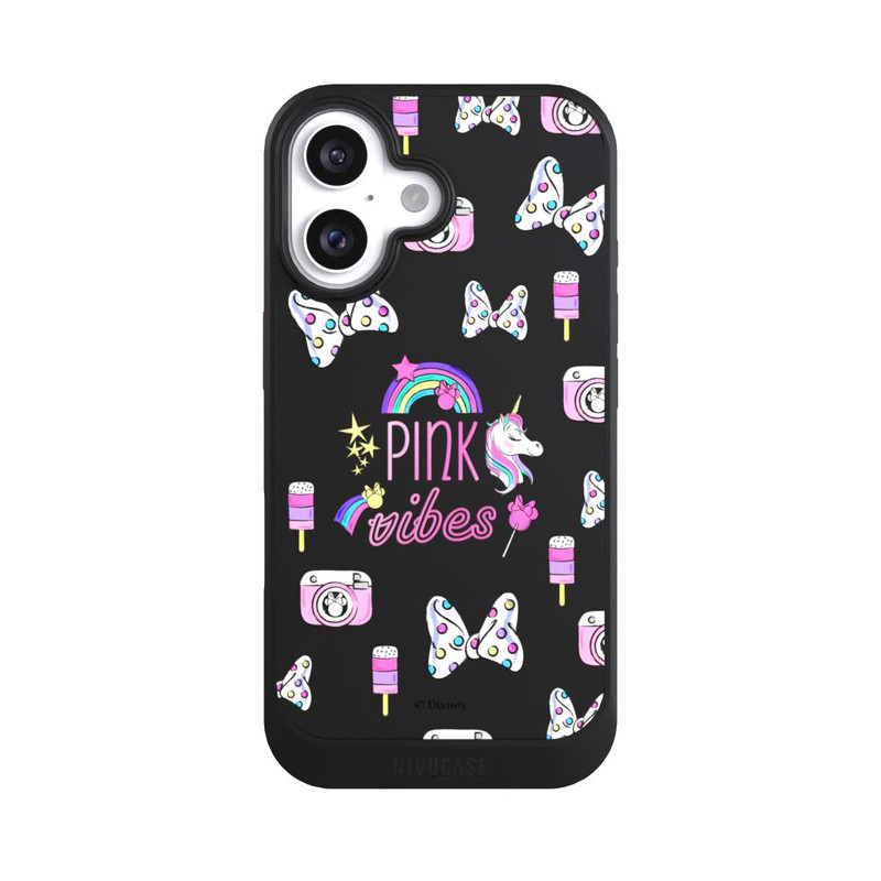 iPhone 16 NIVOcore Pink Vibes Transparent