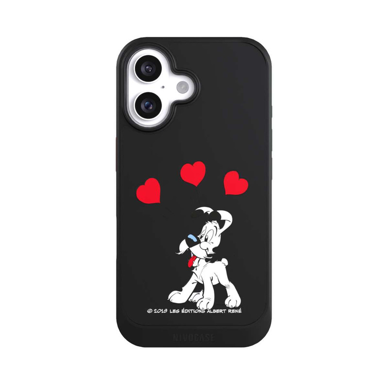 iPhone 16 NIVOcore Amour Idéfix Transparent