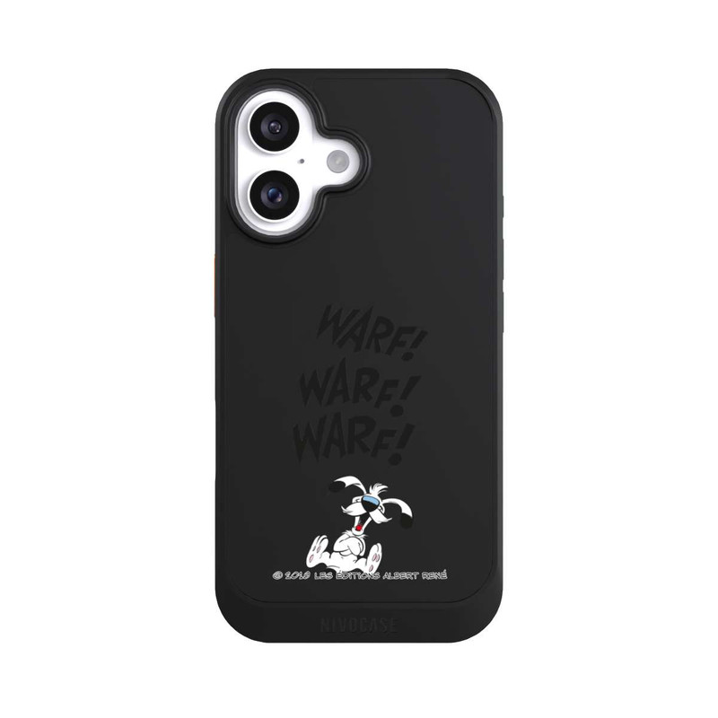 iPhone 16 NIVOcore Warf Warf Idéfix Transparent