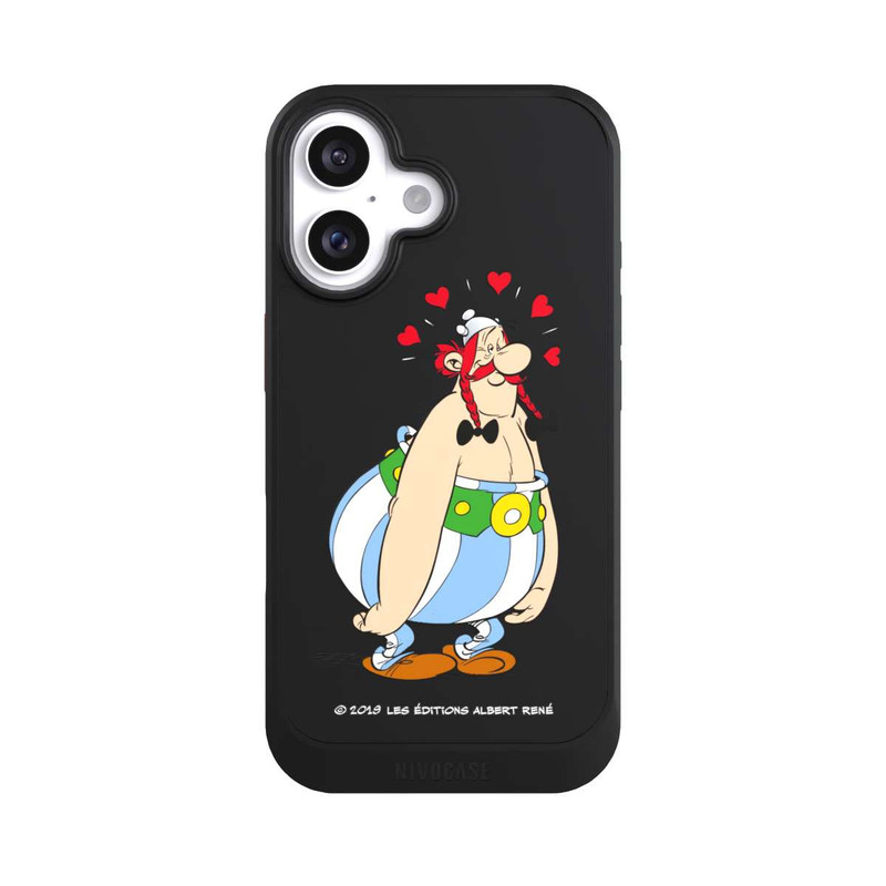 iPhone 16 NIVOcore Obélix Amoureux Transparent
