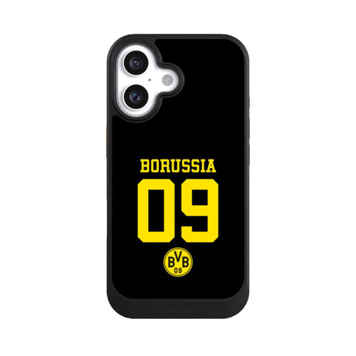 Apple iPhone 16 NIVOcore Borussia 09 Schwarz - BVB