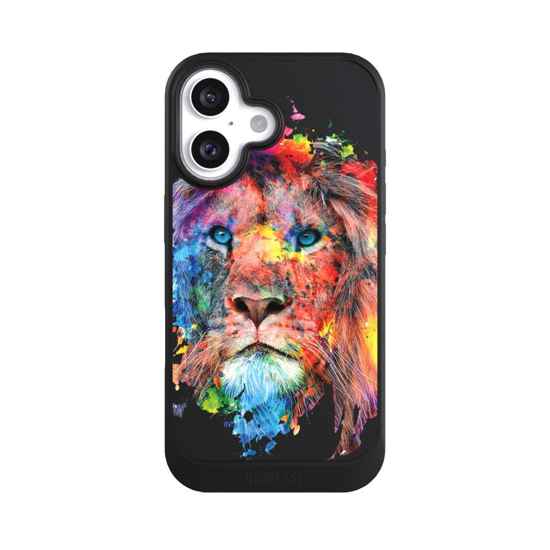iPhone 16 NIVOcore Löwen Herz ohne Hintergrund