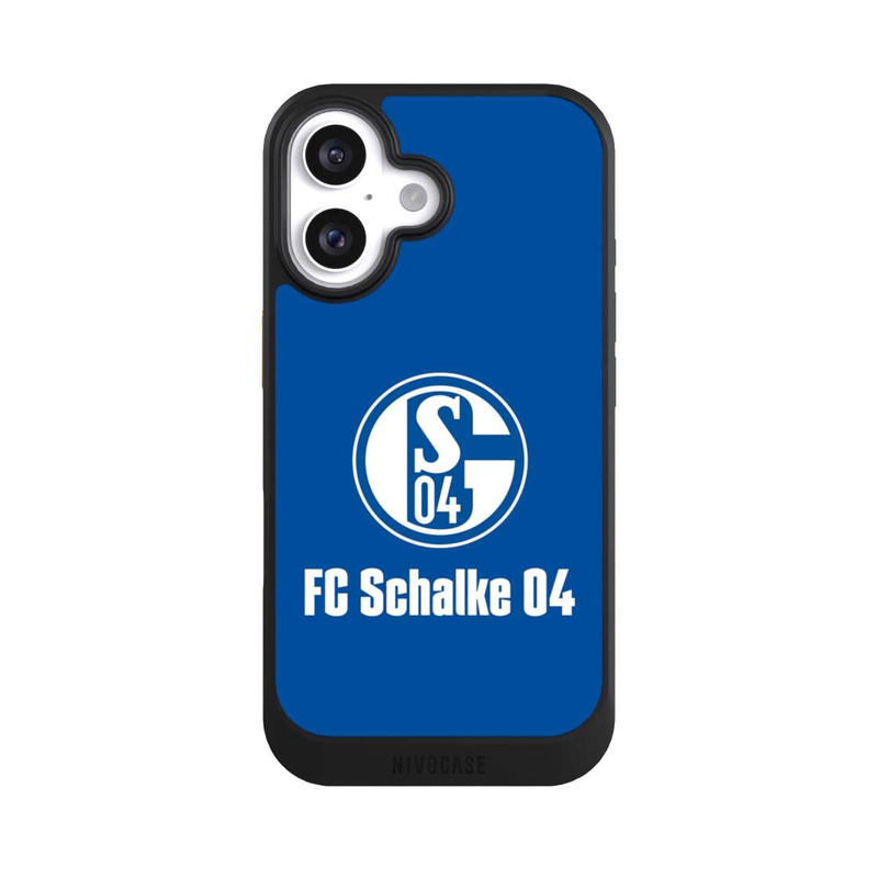 iPhone 16 NIVOcore FC Schalke 04 Blau