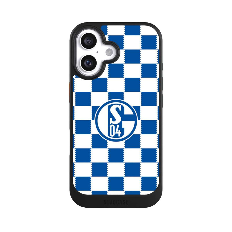 iPhone 16 NIVOcore Muster Schalke 04