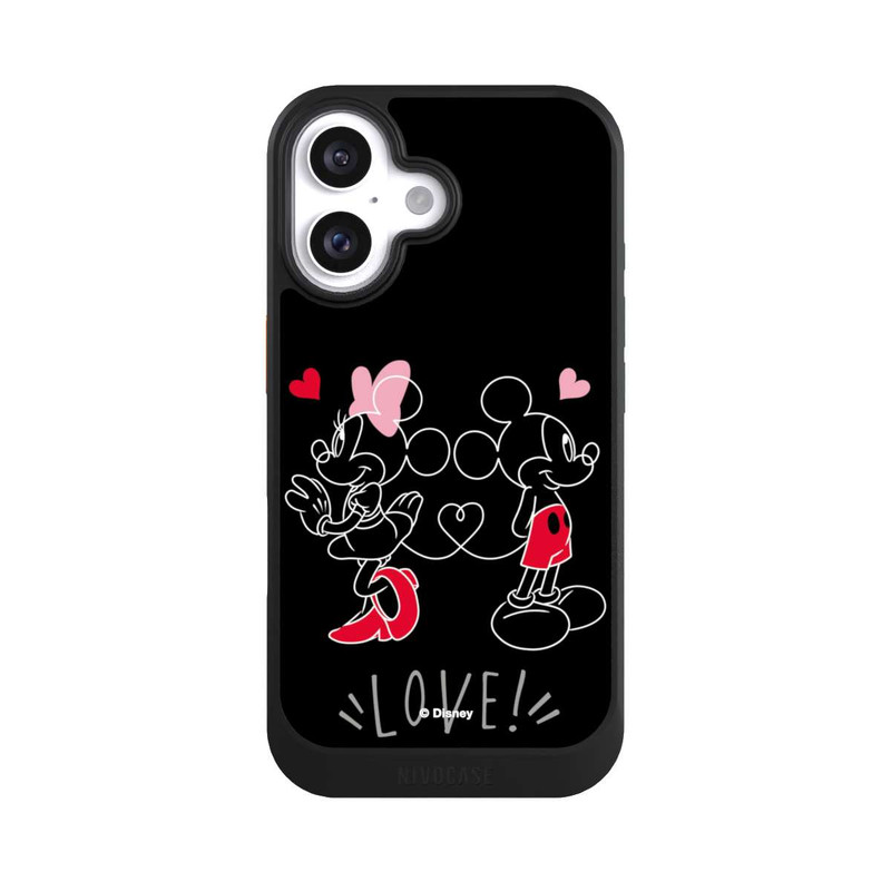 iPhone 16 NIVOcore Mouse in Love black