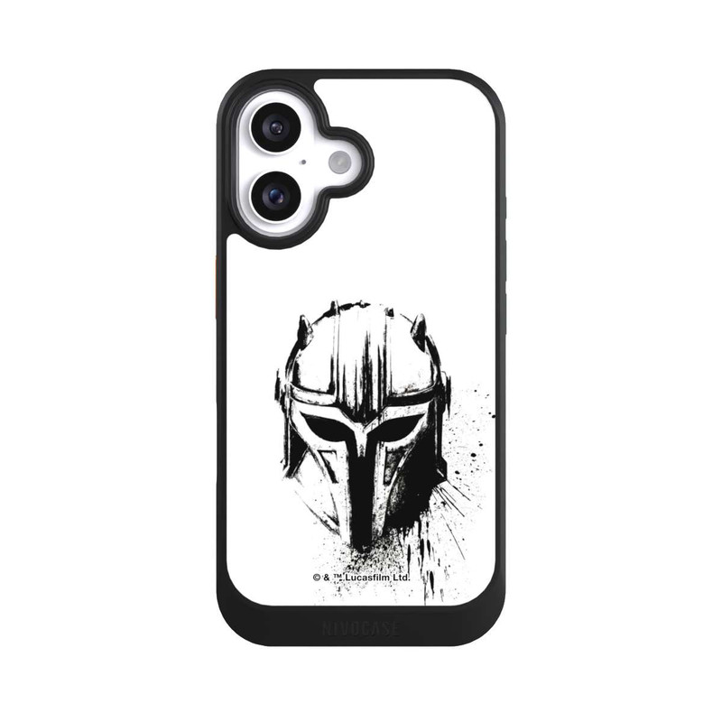 iPhone 16 NIVOcore Armorer Schwarz und Weiß