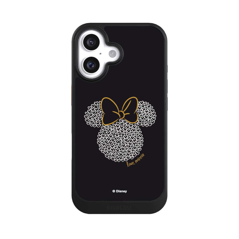 iPhone 16 NIVOcore Minnie Noir et Blanc
