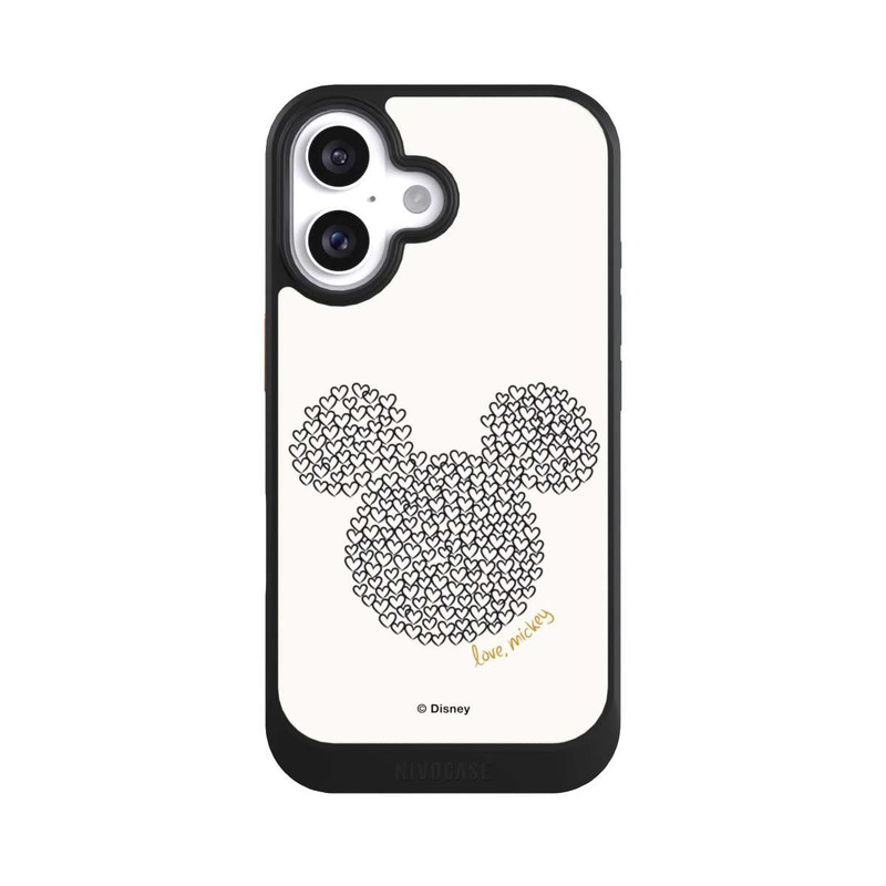 iPhone 16 NIVOcore Mickey Black and White