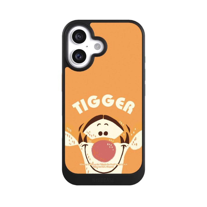 iPhone 16 NIVOcore Tigger Nahaufnahme