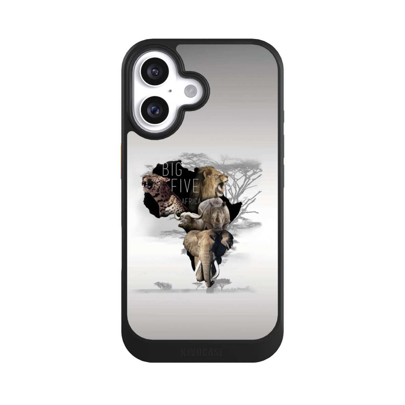 iPhone 16 NIVOcore Big Five Africa Animals