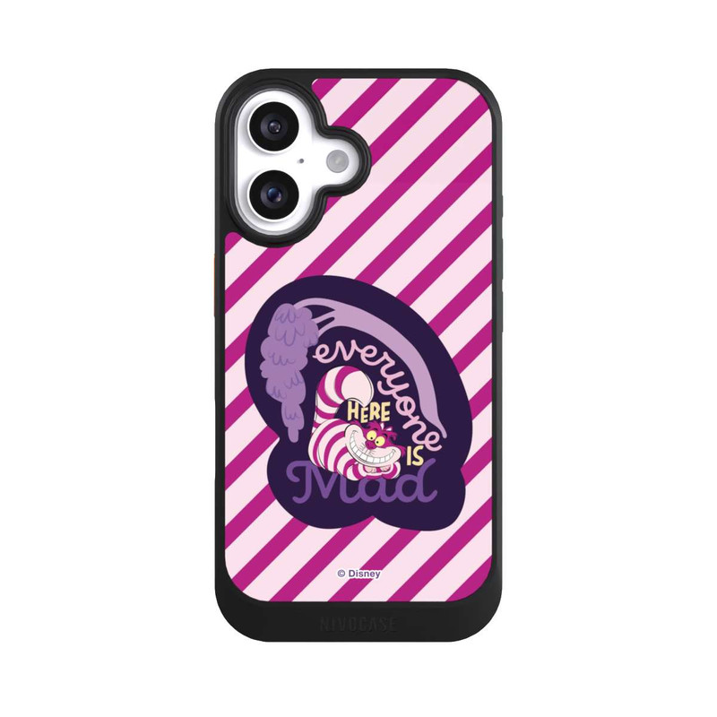iPhone 16 NIVOcore We Are All Mad Here Stripe