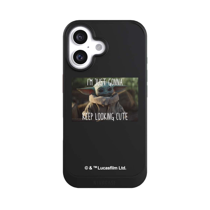 iPhone 16 NIVOcore Star Wars The Child Cute Transparent