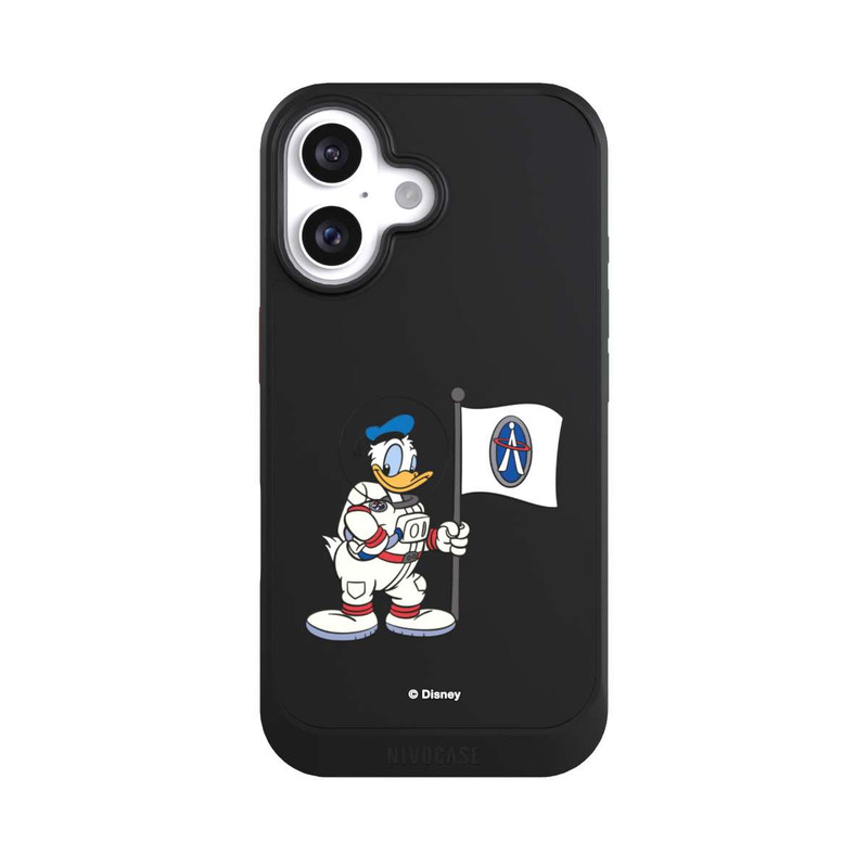 iPhone 16 NIVOcore Donald Duck Astronaut Transparent