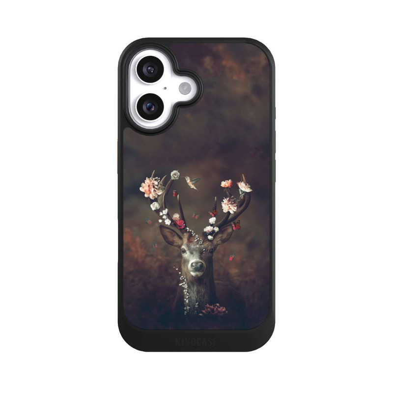 iPhone 16 NIVOcore Fauna Flora Hirsch
