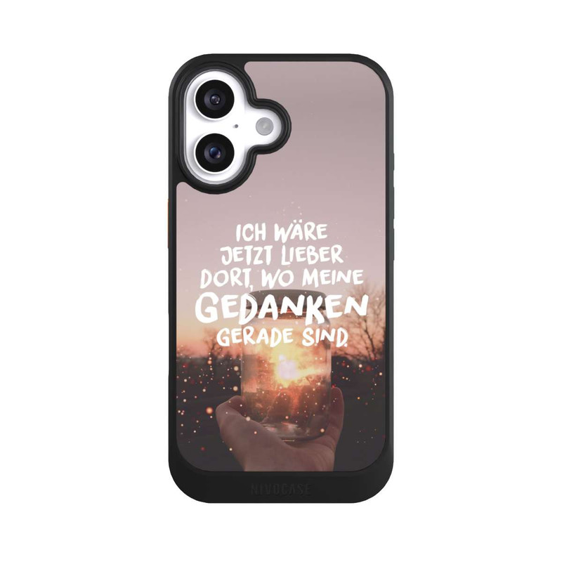iPhone 16 NIVOcore Ich Wäre Jetzt Lieber Dort