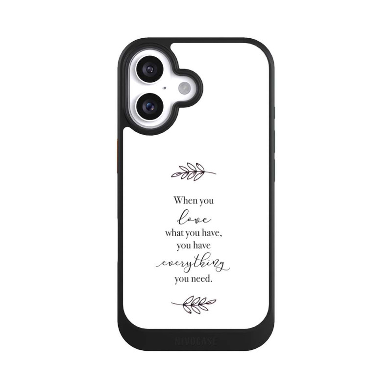 iPhone 16 NIVOcore When You Love What You Have